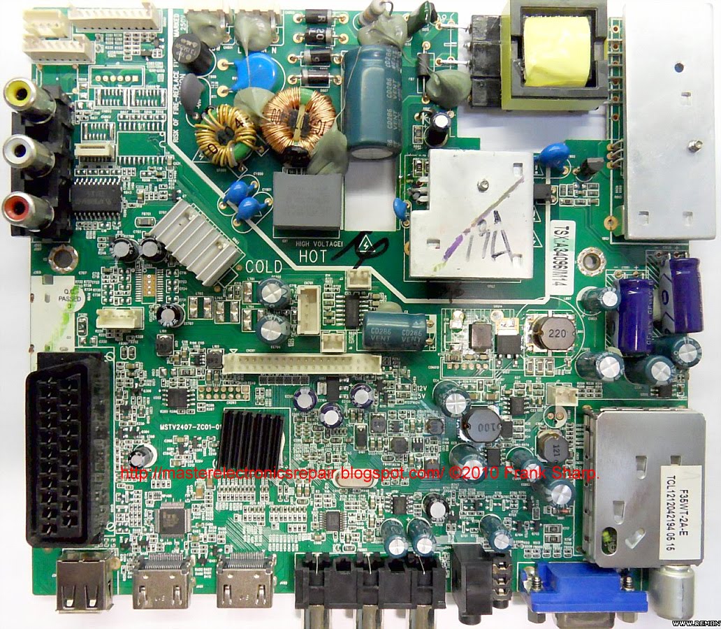 Master Electronics Repair !: REPAIR / SERVICING TV BBK LEM2249HD