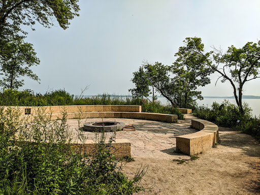 Large firepit at Picnic Point Large firepit at Picnic Point