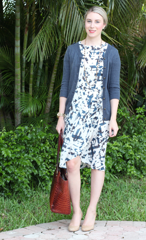 petite wrap dresses for work