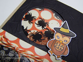 Halloween Shaker Card using Boo Crew by Newton's Nook Designs
