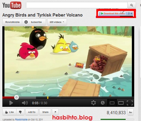 Download Video di Youtube tanpa software Download Video di Youtube tanpa software