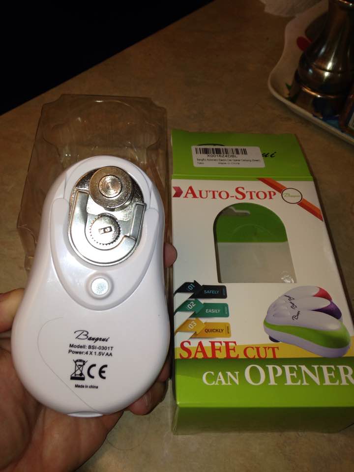 FreeSenseNews MY REVIEW OF THE BANGRUI ELECTRIC CAMPING CAN OPENER