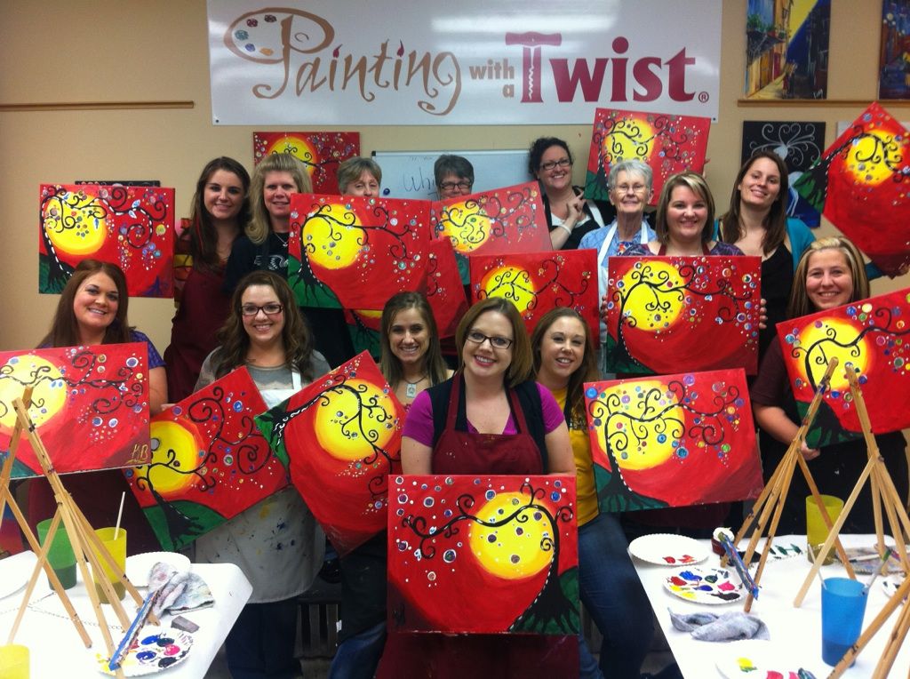 Daily Ramblings & Random Thoughts Painting with a Twist