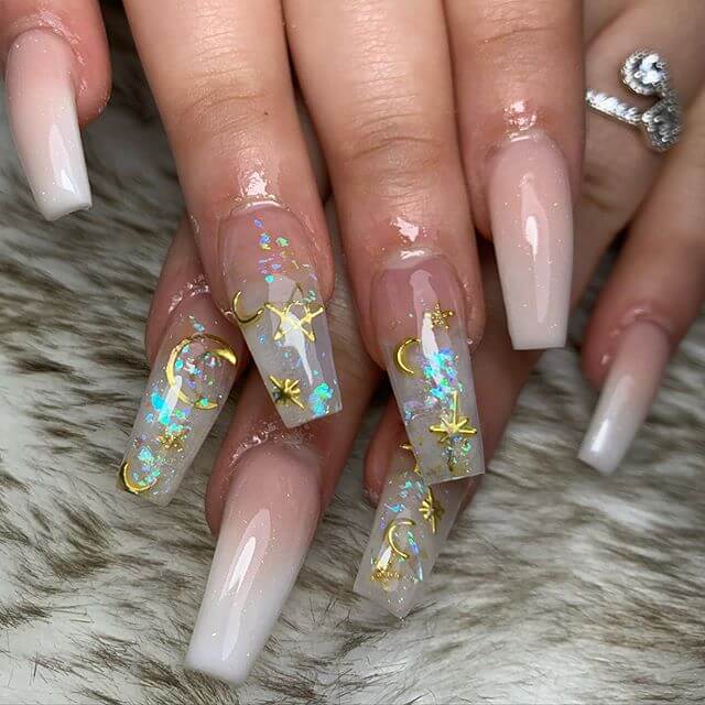 +24 Creative Glitzy Nail Art with Diamonds To Copy in 2020 then this is often the proper place for you +24 Creative Glitzy Nail Art with Diamonds To Copy in 2020