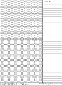 Brick Stitch Bead Patterns Journal: Universal Round Seed Bead Brick ...