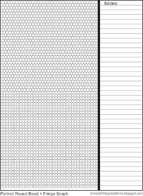 brick stitch bead patterns journal universal round seed free brick stitch graph paper