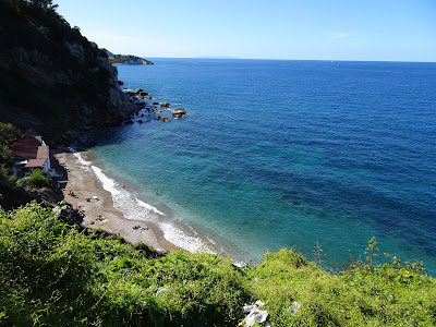 insenature dell'Elba spiaggia Le viste
