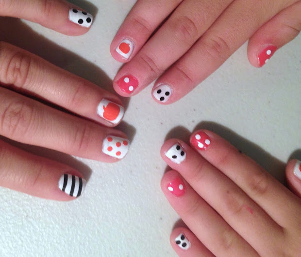 halloween nail art set free silhouette