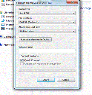 Cara Format Flashdisk