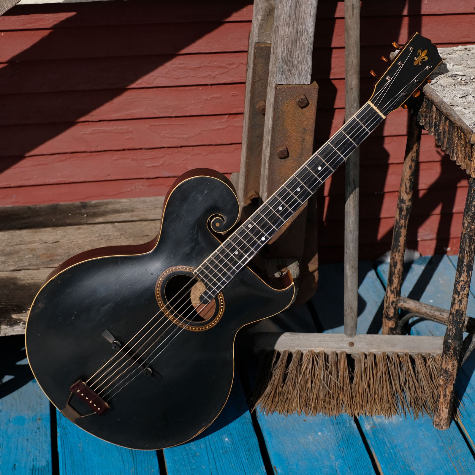 kapok Martyr udvikling af 1914 Gibson Style O Carved-Top Archtop Guitar