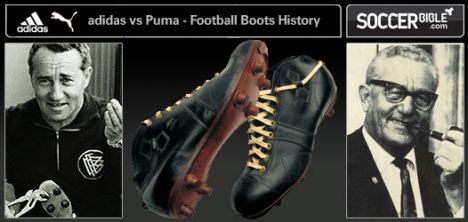 history of adidas and puma