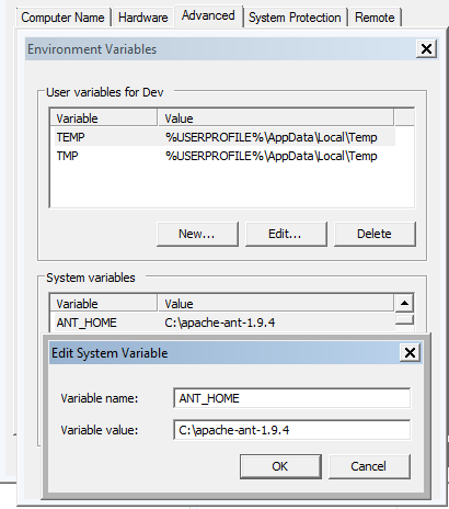 Instalasi Apache Ant di Windows 10