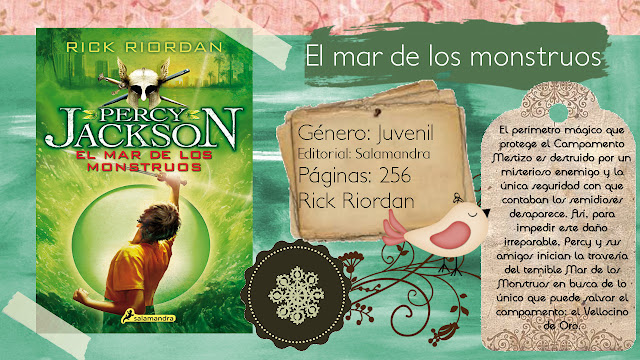 Percy Jackson y El mar de los monstruos - Rick Riordan