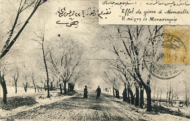 Шеталиштето во зима, во 1904 година Текст: старотурски.