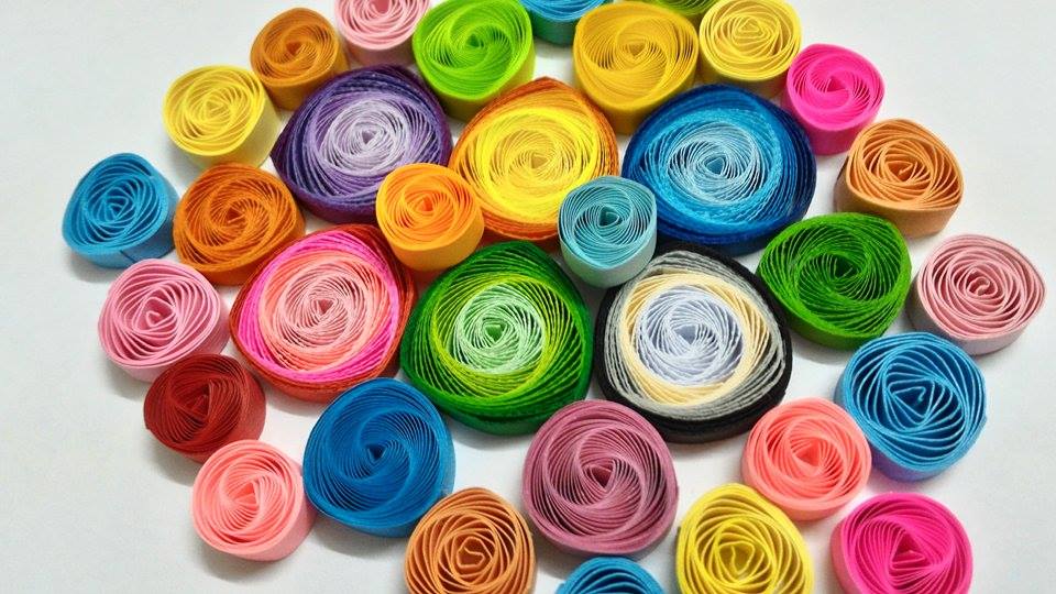 AZLINA ABDUL How to make quilling vortex coils with a slotted quilling