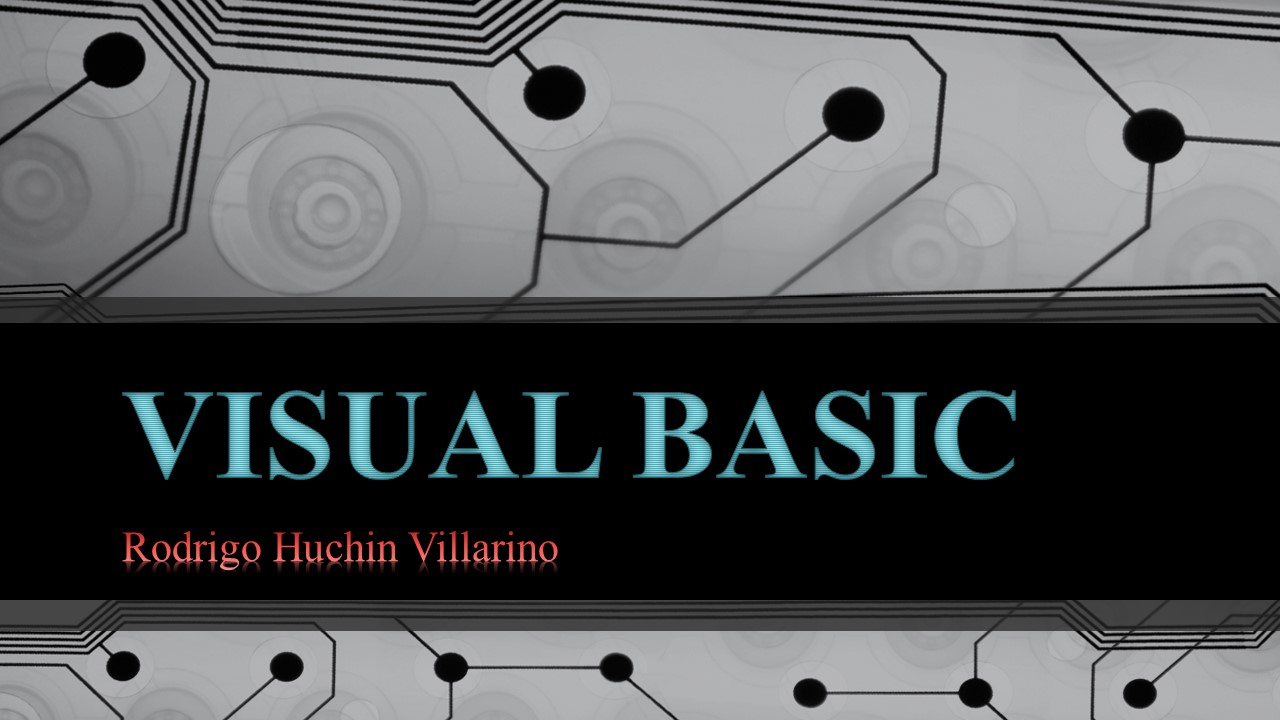 IV SEMESTRE: LINEA DEL TIEMPO DE VISUAL BASIC