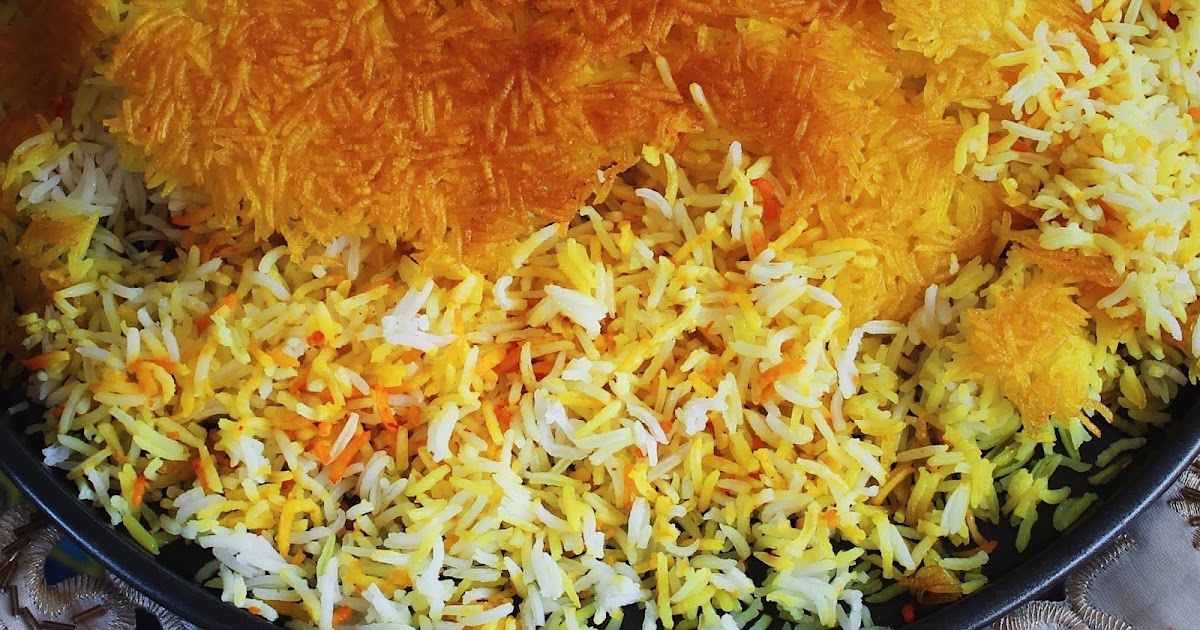 Turmeric & Saffron Polow Persian Rice