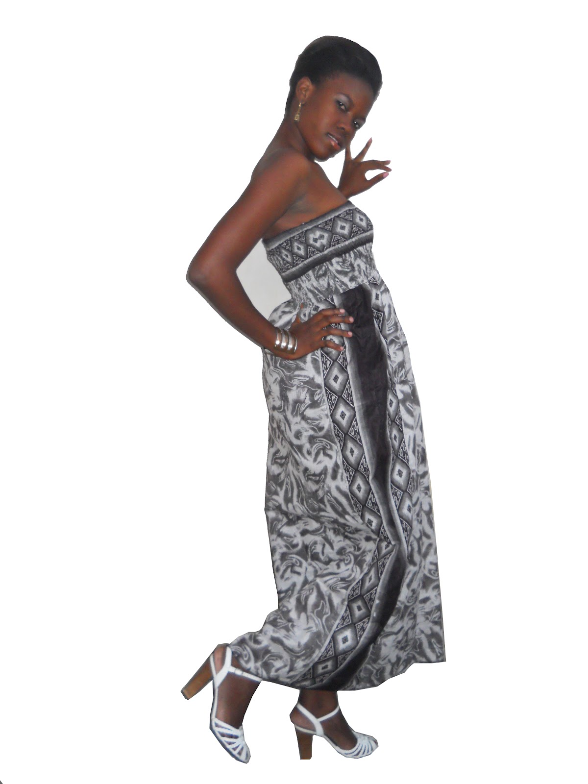 RINEEZ ARTS - African Print Outfits & Culture Stuffs: Sleeveless dress