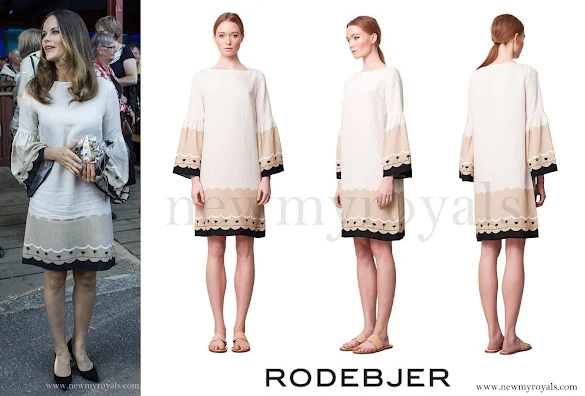 Princess Sofia wore Rodebjer Mila Border Dress