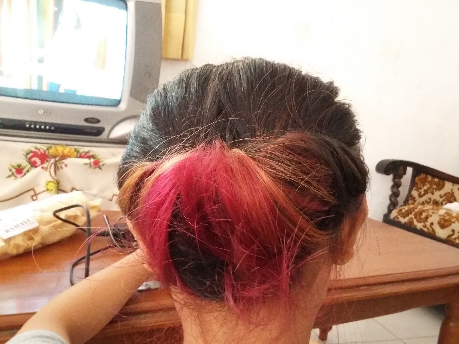 Brave Orange Pink Hair Dengan Semir Miranda Desi Ayuntika