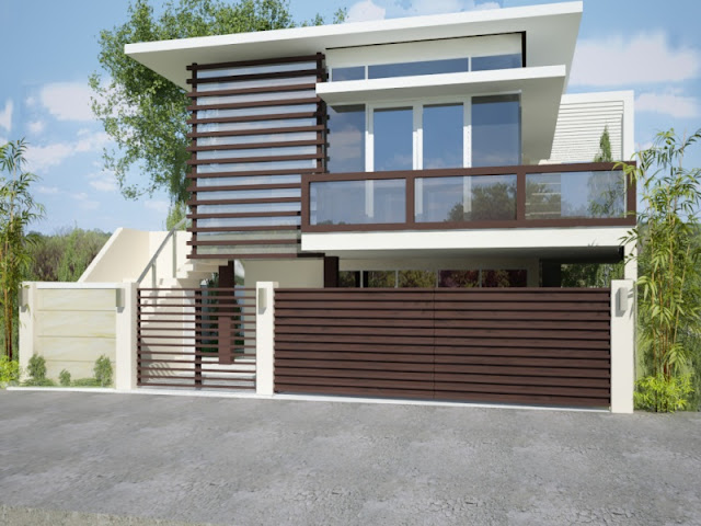 Desain Pagar Rumah Minimalis Desain Pagar Rumah Minimalis
