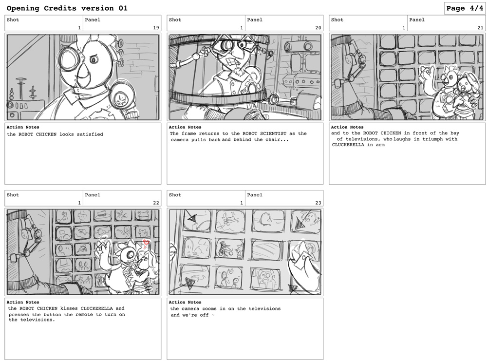 The Wonderful World of Kimberly's Storyboards: Robot Chicken Season 6 ...