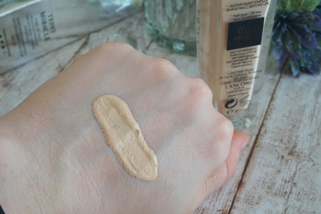 Review Lancôme - Teint Miracle Foundation Swatch