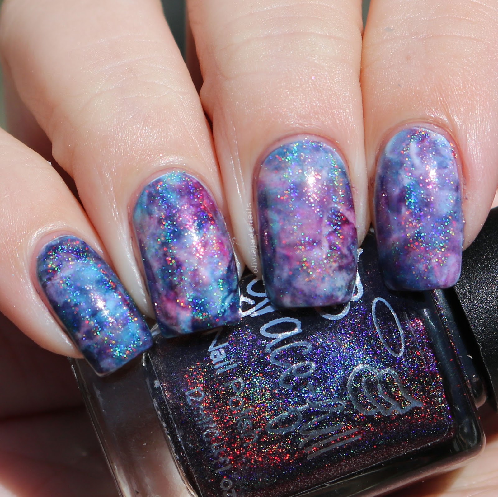 The Digit-al Dozen Does Vampy: Day Three Smoosh by Olivia Jade Nails