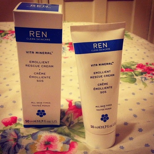 REN Emollient Rescue Cream Moisturiser Skincare / ChloeHarriets