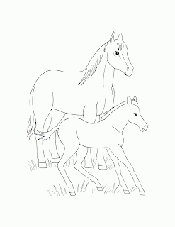 Horse coloring pages holiday.filminspector.com