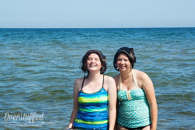 Best friends at the beach Best friends at the beach