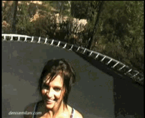 Best Boob Gifs Denise Milani Bouncing Boob Gifs | My XXX Hot Girl