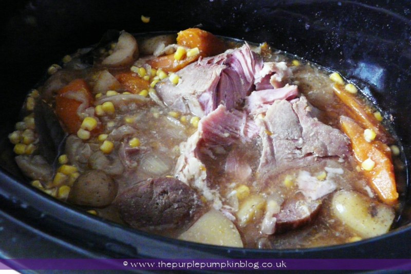 Slow Cooker Autumn Ham Casserole