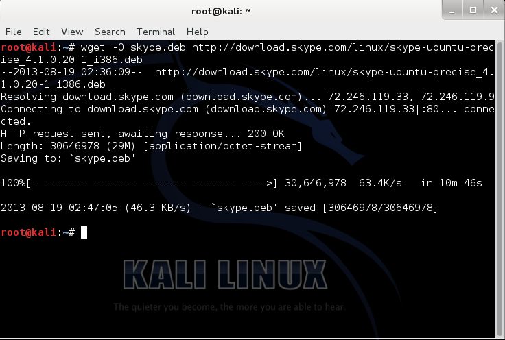 Curl wget. How to install wget in Terminal.