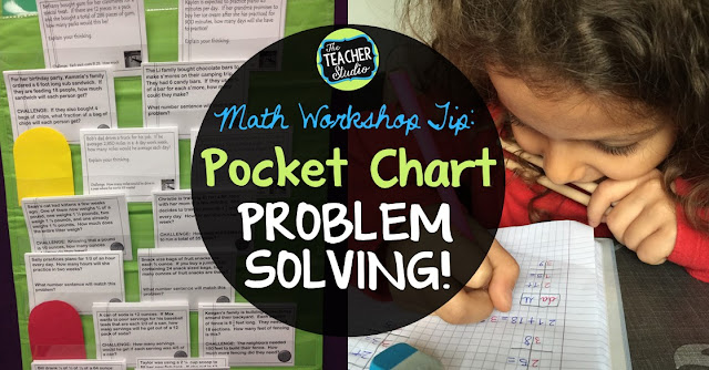 Using word problems in math workshop