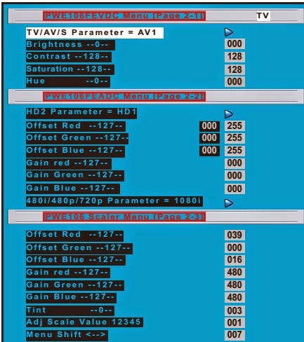 Electro help: HANNSpree - 40 and 42 Inch LCD TV - HOW TO ENTER SERVICE