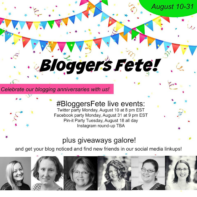 #bloggersfete, blogiversary, twitter party, tales of mommyhood, @tlsofmommyhood