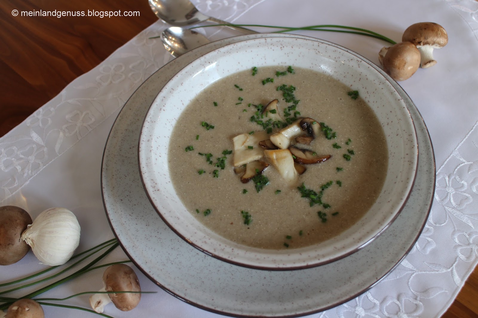 mein Land und Gartengenuss : Mühlviertler Schwammerlsuppe