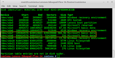 Solusi partisi tidak bisa mounting pada Linux Solusi partisi tidak bisa mounting pada Linux