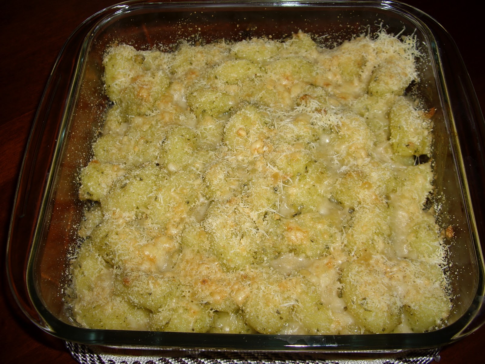 Gnocchi Al Pesto Gratinati Al Forno
