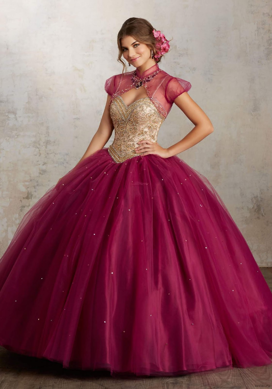 Mas de 31 Vestidos XV Color 【COLECCIÓN | Vestidos Moda 2019 - 2020