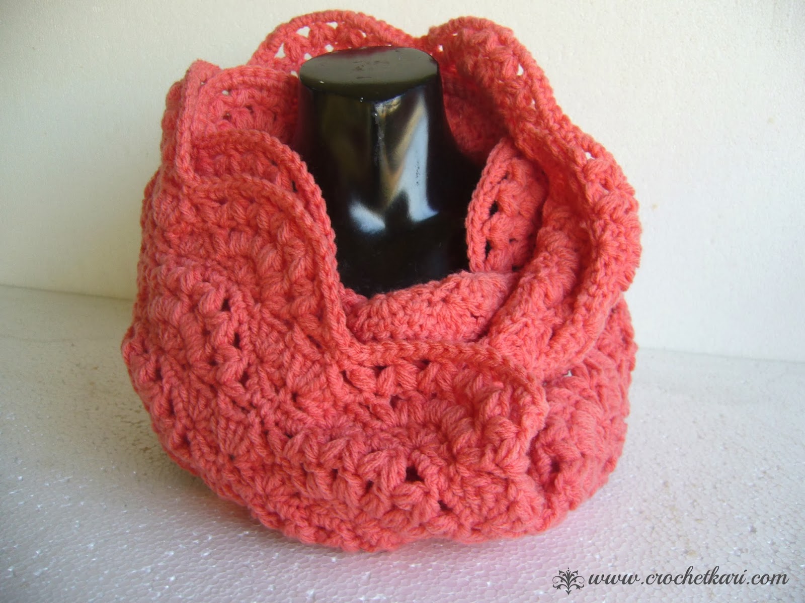 Crochet cowl free pattern