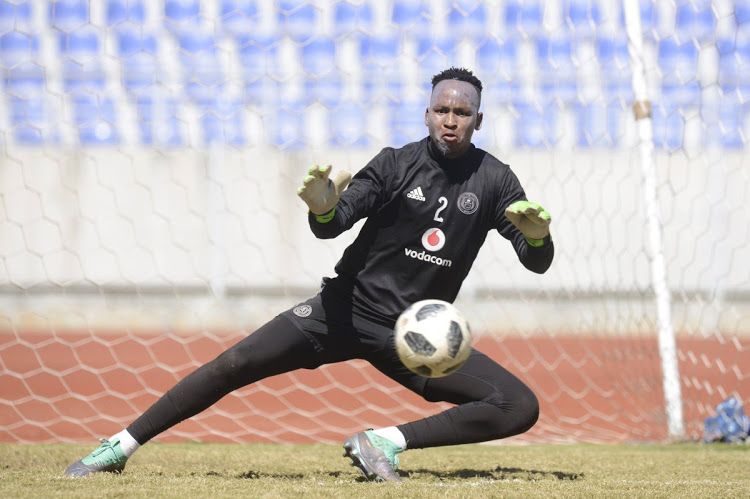 Brilliant Khuzwayo Orlando Pirates goalkeeper Brilliant Khuzwayo