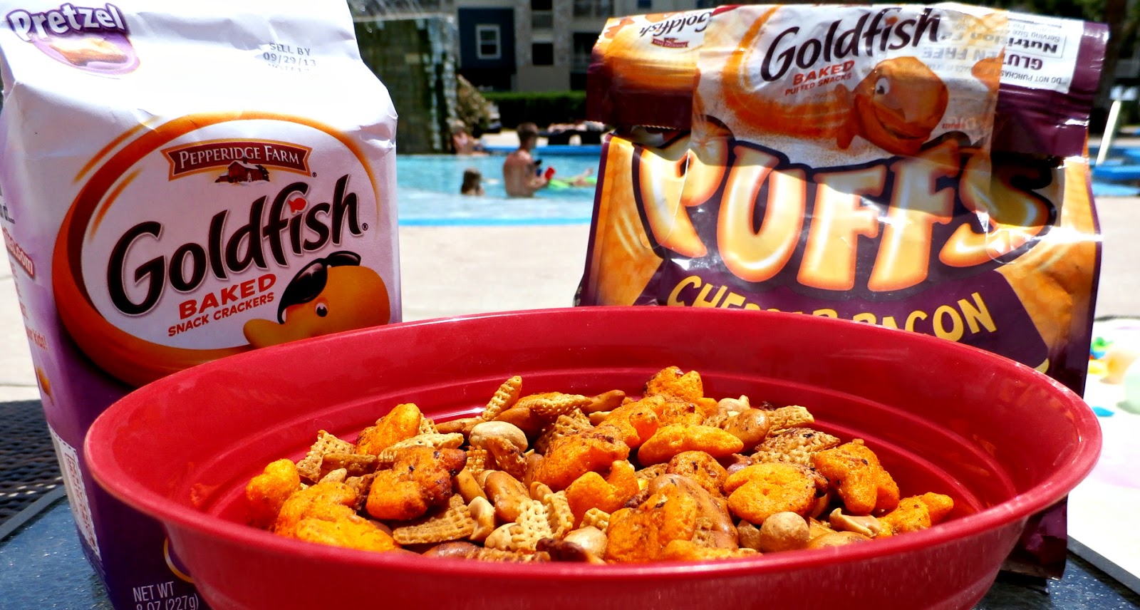 Goldfish Puffs Snack Mix for Our OnTheGo Lifestyle