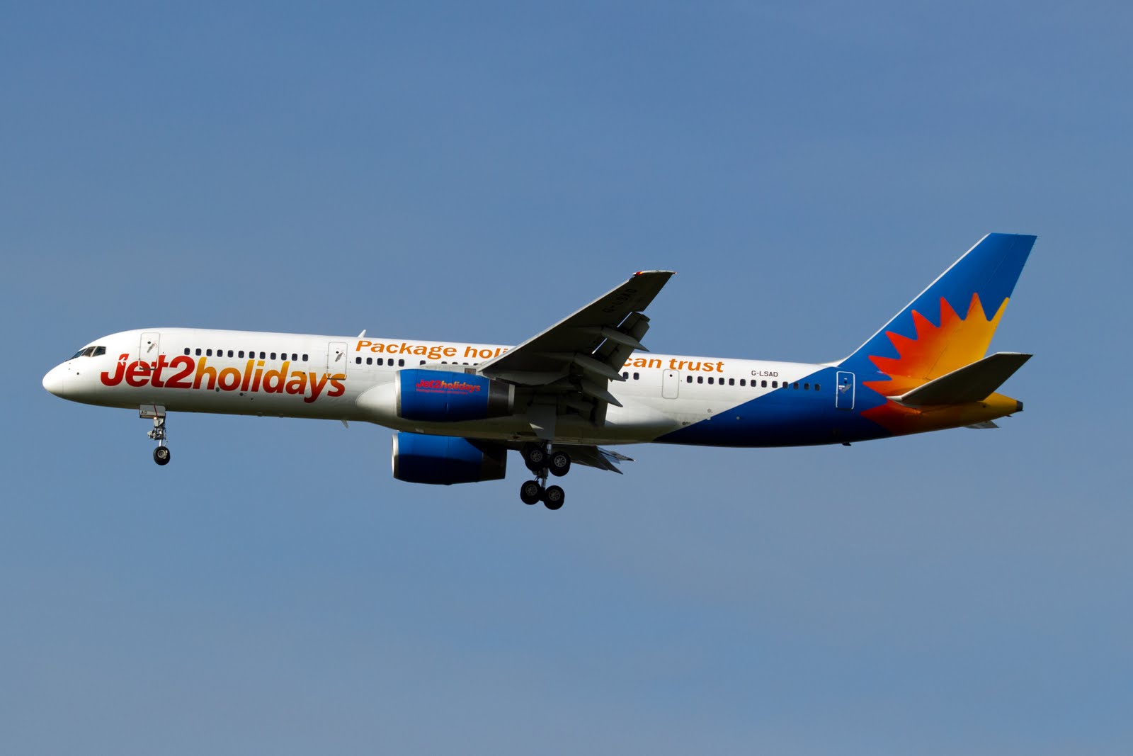 Orion's Aviation JET 2 Holidays fleet B737 + B757