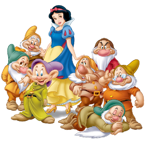 clip art snow white and the seven dwarfs - photo #37