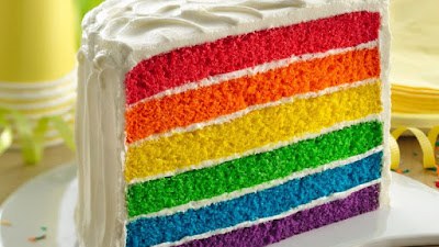 Rainbow Cake Lezat