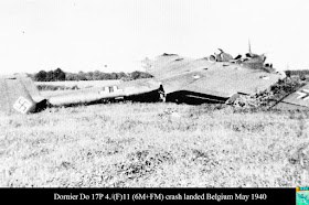 4 May 1940 worldwartwo.filminspector.com Heinkel 111 crashed