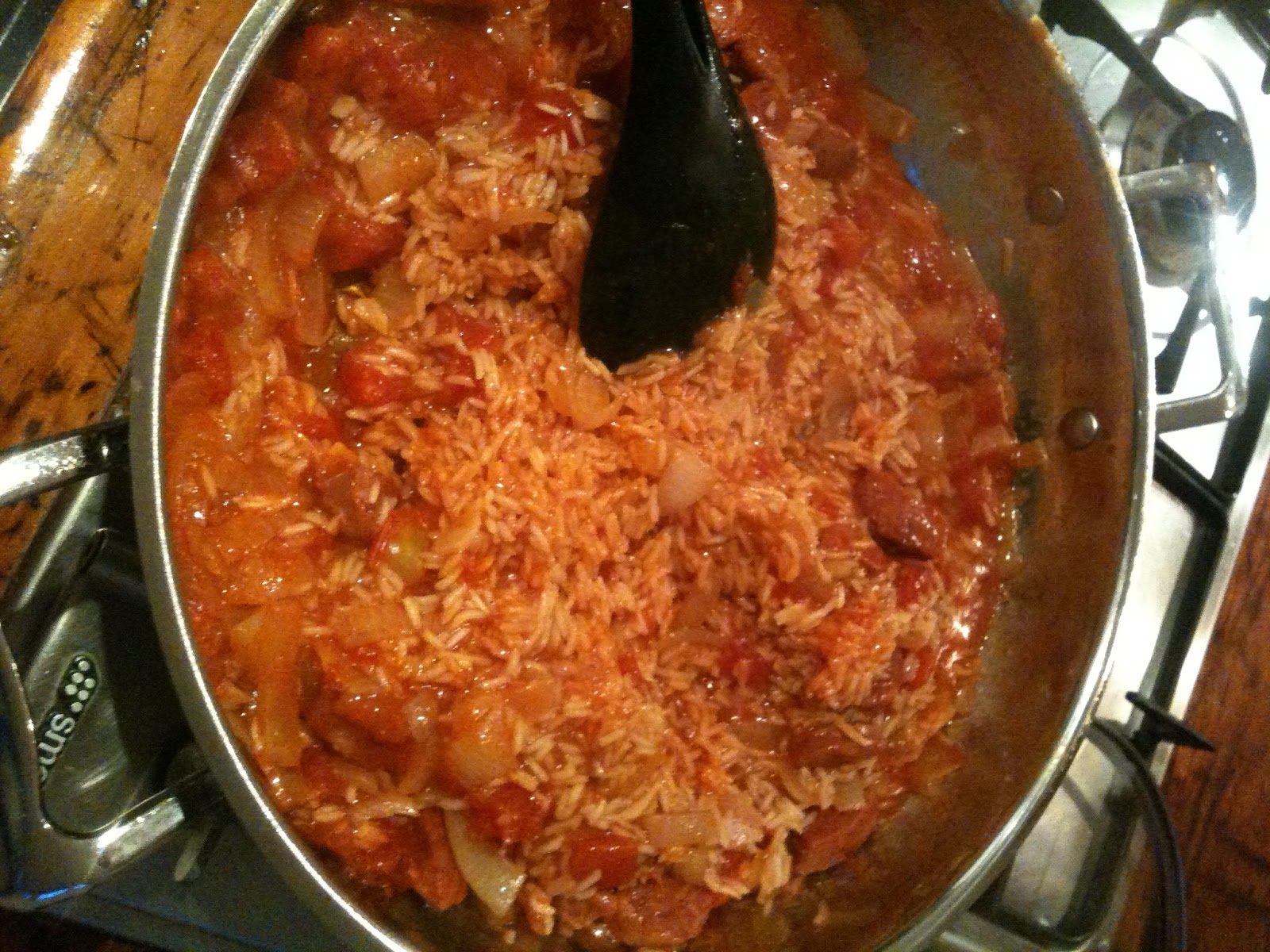 Lisa's Little Library Cheat's Chorizo Paella by Donna Hay