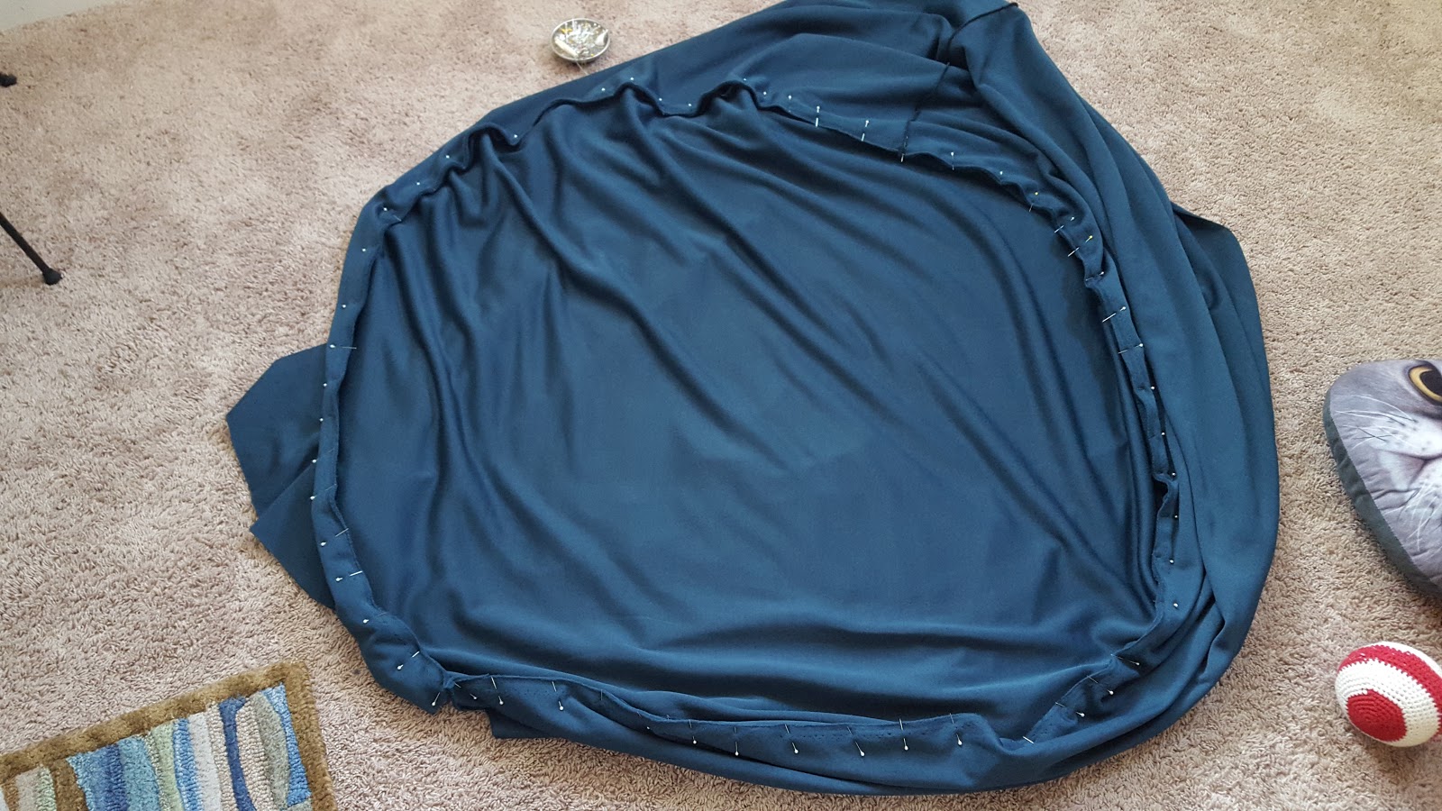 So Much To Make Giant Bean Bag Chair Tutorial